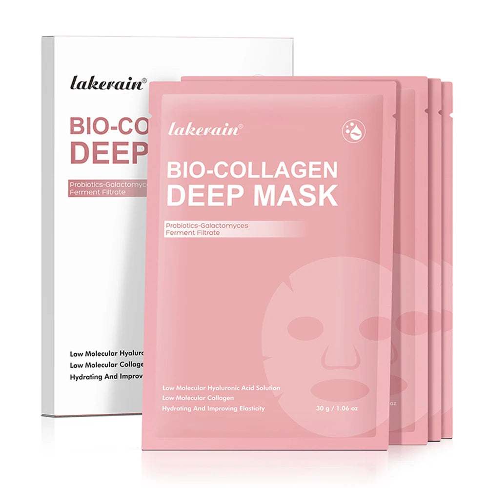 Korean Collagen Mask Deep Collagen Peel Off Overnight Face Mask Firming Lifting Hydrating Skin Care for Women