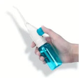 Portable Dental Water Flosser High Pressure Manual Oral Irrigator for Household Teeth Cleaning