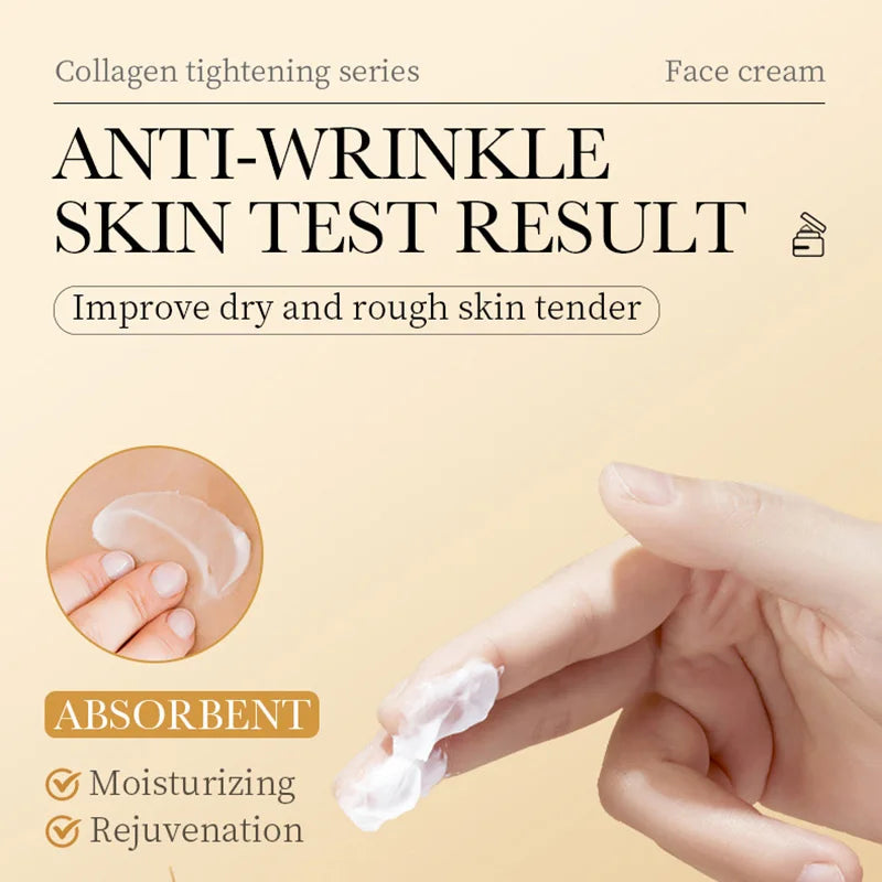 Collagen Firming Face Cream Moisturizing Hydrating Facial Beauty Skin Care
