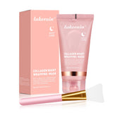 Korean Collagen Mask Deep Collagen Peel Off Overnight Face Mask Firming Lifting Hydrating Skin Care for Women