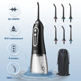Portable Dental Water Flosser High Pressure Manual Oral Irrigator for Household Teeth Cleaning