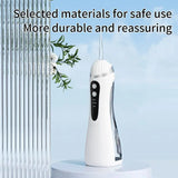 Electric Toothbrush and Dental Irrigator Combo Cleaning Device for Teeth Gaps and Better Flossing