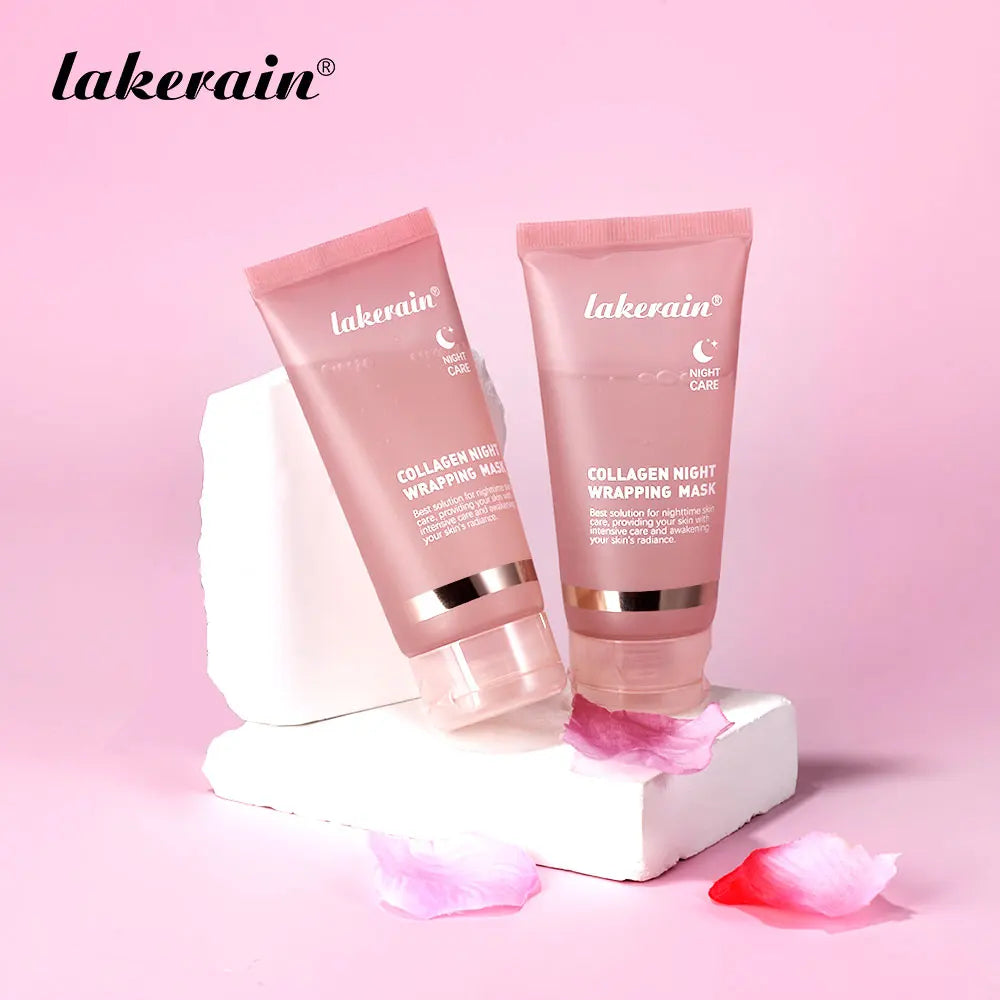 Korean Collagen Mask Deep Collagen Peel Off Overnight Face Mask Firming Lifting Hydrating Skin Care for Women