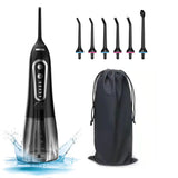 Portable Dental Water Flosser High Pressure Manual Oral Irrigator for Household Teeth Cleaning
