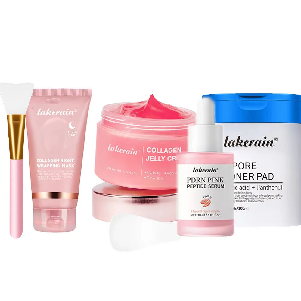 Korean Collagen Mask Deep Collagen Peel Off Overnight Face Mask Firming Lifting Hydrating Skin Care for Women